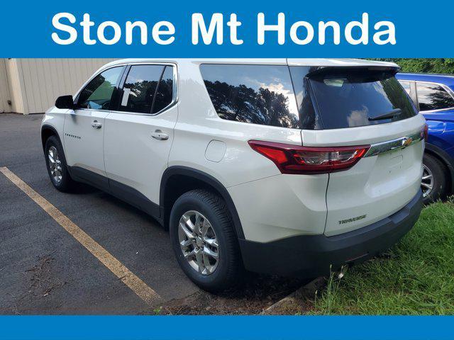 used 2021 Chevrolet Traverse car, priced at $21,600