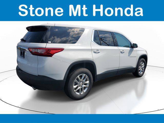 used 2021 Chevrolet Traverse car, priced at $21,014