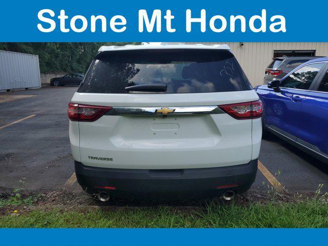 used 2021 Chevrolet Traverse car, priced at $21,600