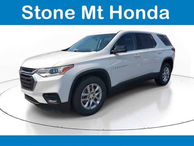 used 2021 Chevrolet Traverse car, priced at $21,014