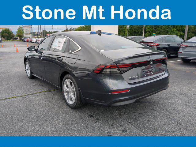 new 2025 Honda Accord car, priced at $28,257