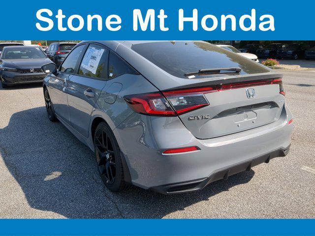 new 2025 Honda Civic car, priced at $29,055