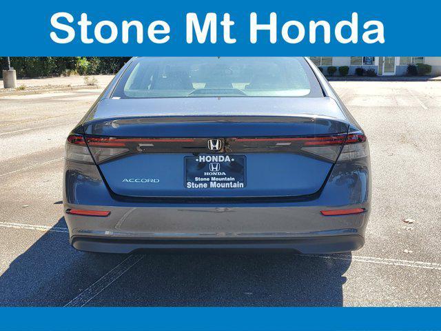 new 2025 Honda Accord car, priced at $28,302