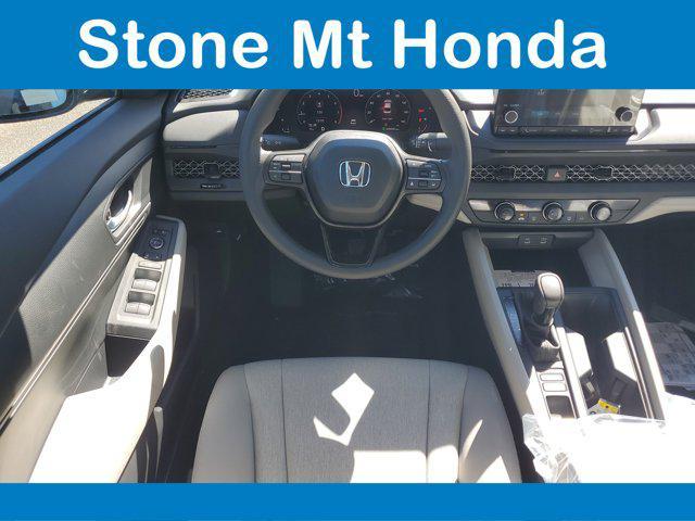 new 2025 Honda Accord car, priced at $28,302