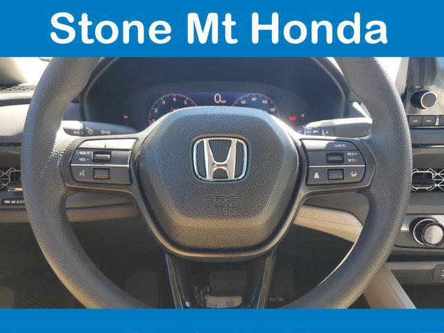 new 2025 Honda Accord car, priced at $28,302