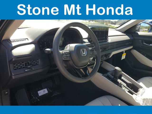 new 2025 Honda Accord car, priced at $28,302