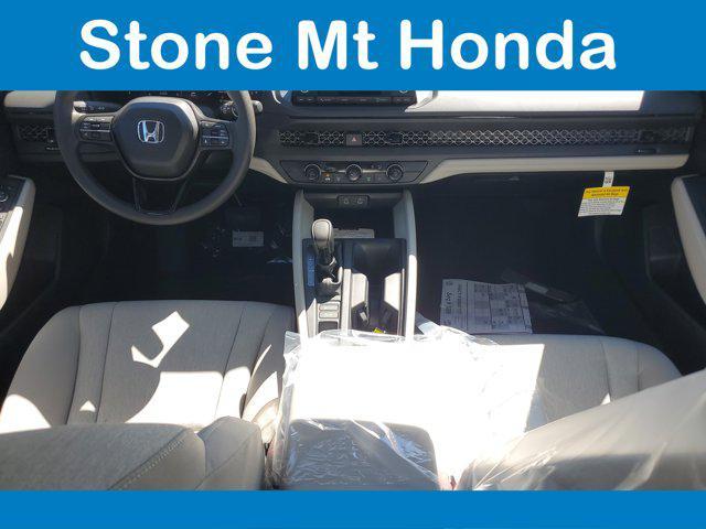 new 2025 Honda Accord car, priced at $28,302