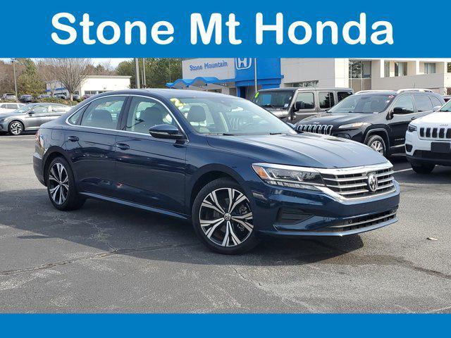 used 2022 Volkswagen Passat car, priced at $18,897