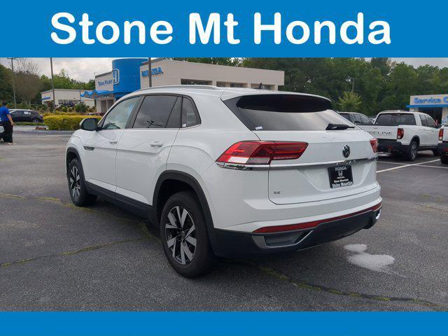 used 2021 Volkswagen Atlas Cross Sport car, priced at $21,365