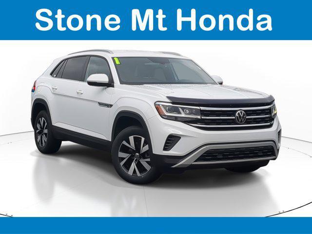used 2021 Volkswagen Atlas Cross Sport car, priced at $20,502
