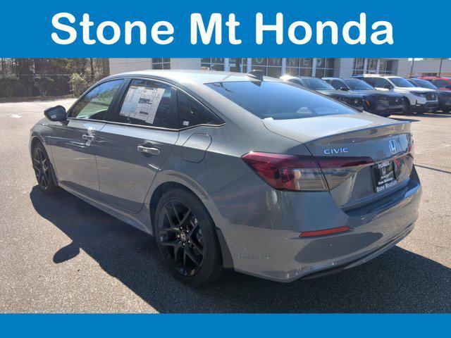 new 2025 Honda Civic Hybrid car, priced at $30,300