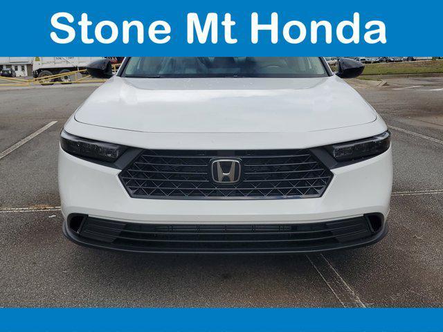 new 2025 Honda Accord car, priced at $30,705