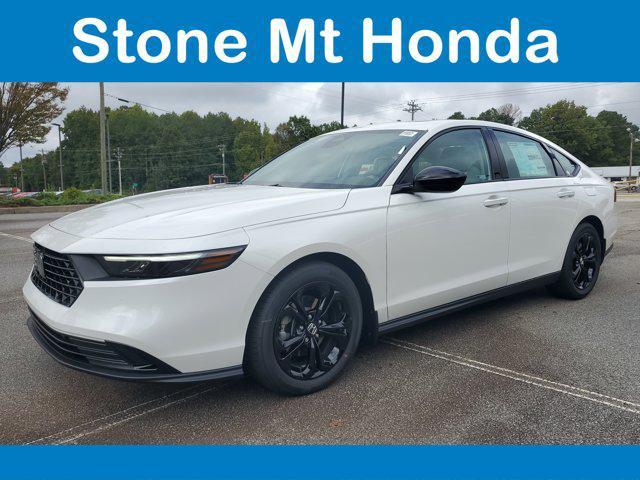 new 2025 Honda Accord car, priced at $30,705