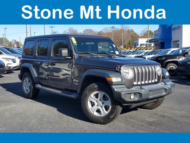 used 2018 Jeep Wrangler Unlimited car, priced at $24,999