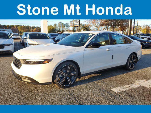 new 2025 Honda Accord Hybrid car, priced at $35,205