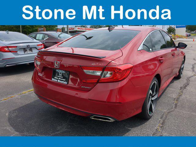 used 2021 Honda Accord car, priced at $23,484