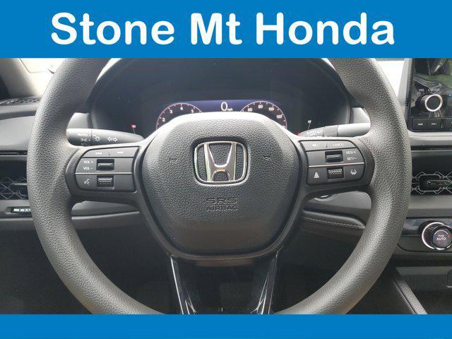 new 2025 Honda Accord car, priced at $31,710