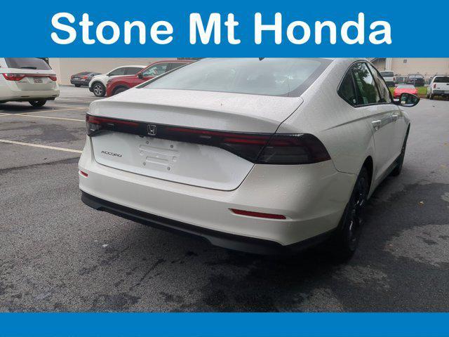new 2025 Honda Accord car, priced at $32,165