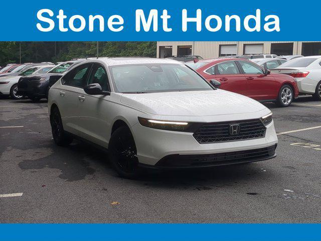 new 2025 Honda Accord car, priced at $32,165
