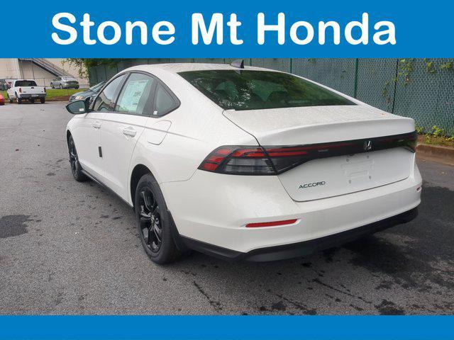 new 2025 Honda Accord car, priced at $32,165
