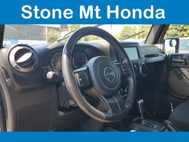 used 2016 Jeep Wrangler Unlimited car, priced at $15,550