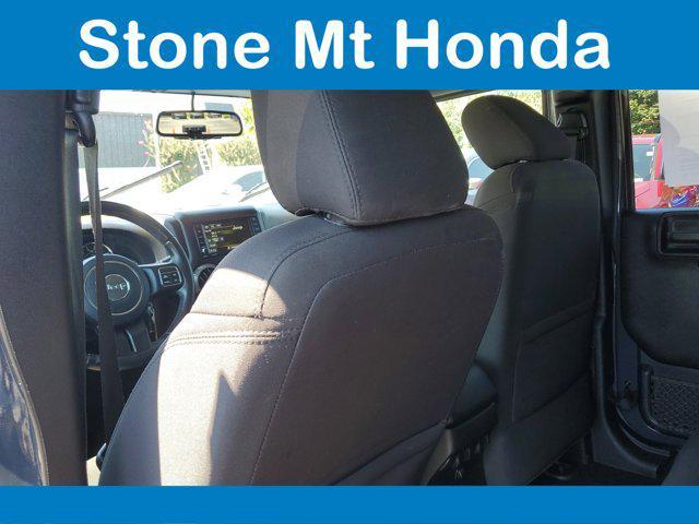 used 2016 Jeep Wrangler Unlimited car, priced at $15,550
