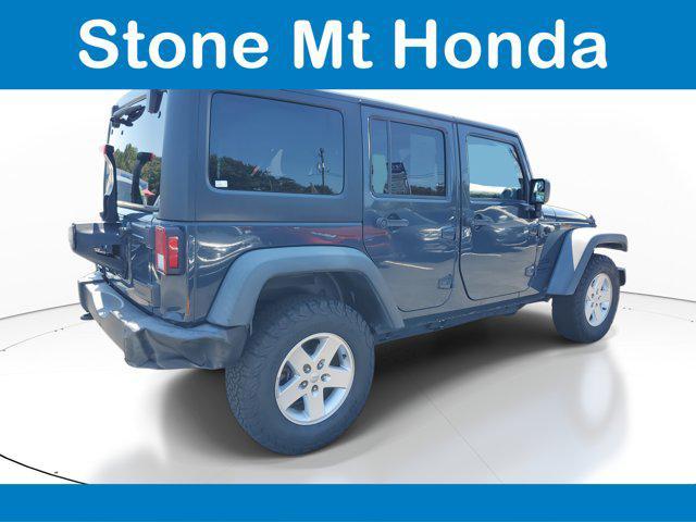 used 2016 Jeep Wrangler Unlimited car, priced at $15,550