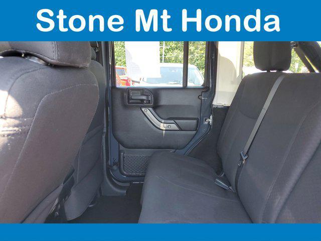 used 2016 Jeep Wrangler Unlimited car, priced at $15,550