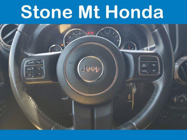 used 2016 Jeep Wrangler Unlimited car, priced at $15,550