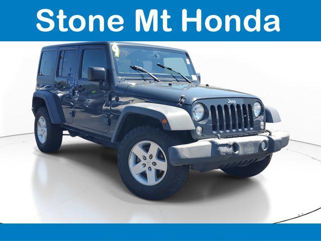 used 2016 Jeep Wrangler Unlimited car, priced at $16,400