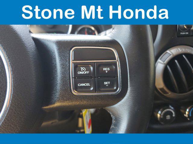 used 2016 Jeep Wrangler Unlimited car, priced at $15,550