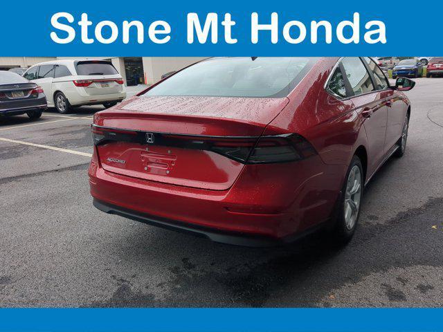 new 2025 Honda Accord car, priced at $29,900