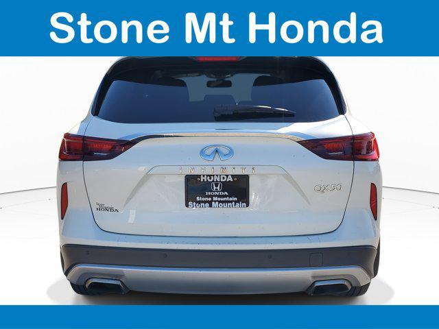 used 2022 INFINITI QX50 car, priced at $27,947