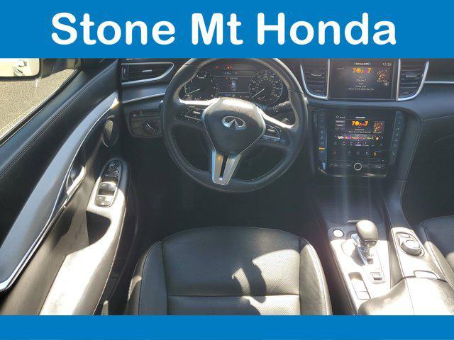 used 2022 INFINITI QX50 car, priced at $27,947