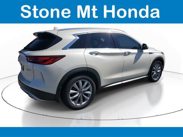 used 2022 INFINITI QX50 car, priced at $27,947