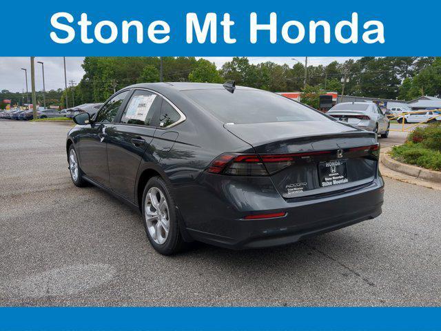 new 2025 Honda Accord car, priced at $29,445