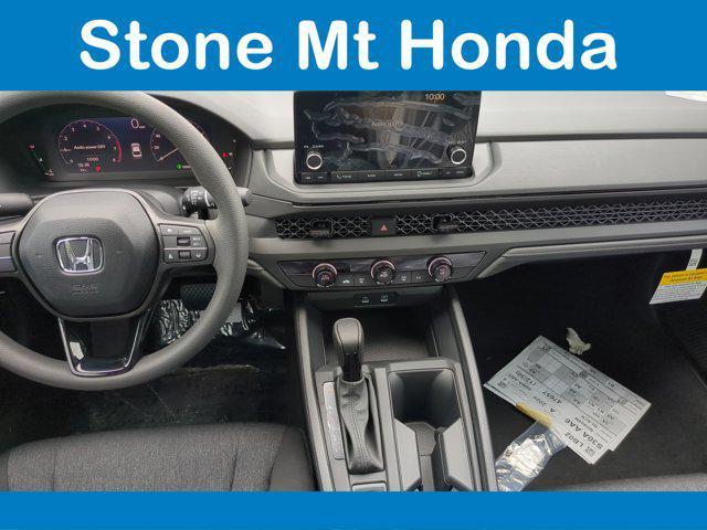 new 2025 Honda Accord car, priced at $29,445