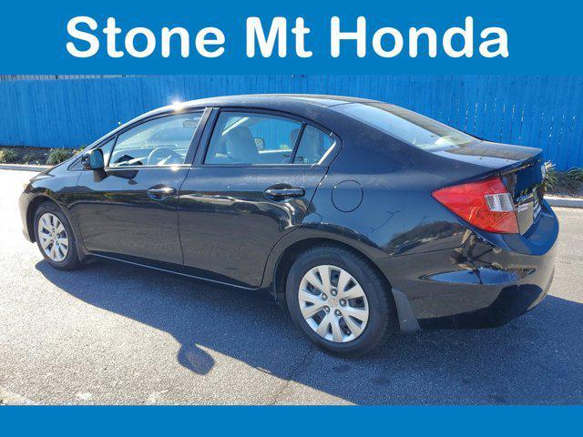 used 2012 Honda Civic car, priced at $7,412