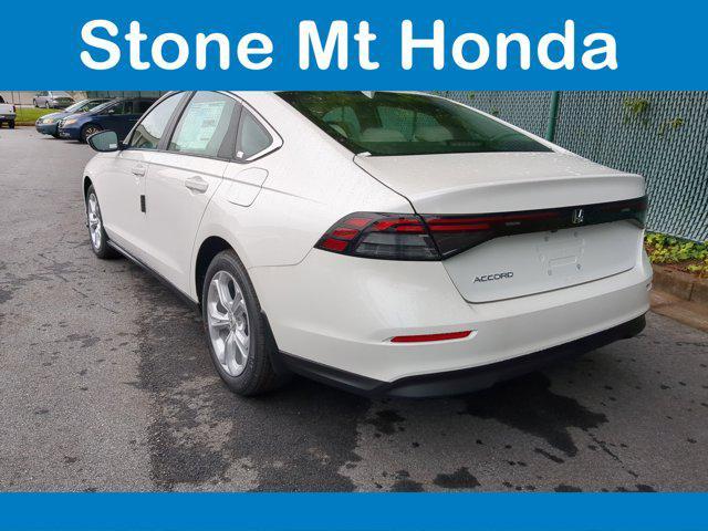 new 2025 Honda Accord car, priced at $29,900