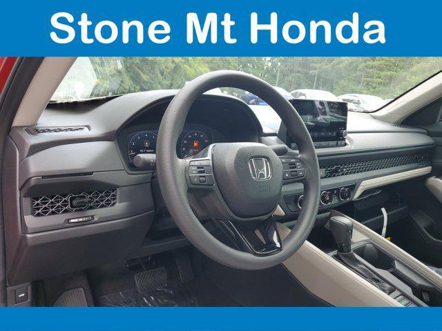 new 2025 Honda Accord car, priced at $29,900