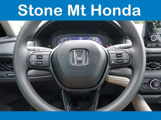 new 2025 Honda Accord car, priced at $29,900