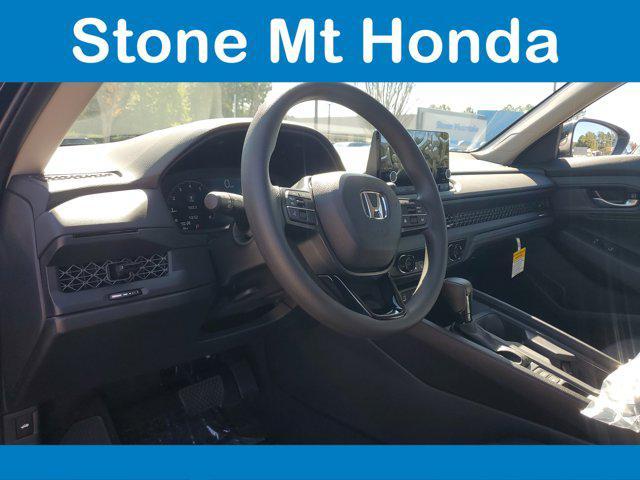 new 2025 Honda Accord car, priced at $28,302