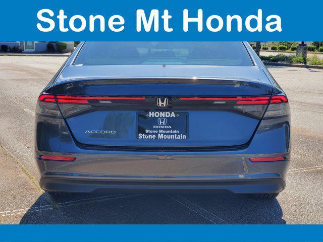 new 2025 Honda Accord car, priced at $28,257