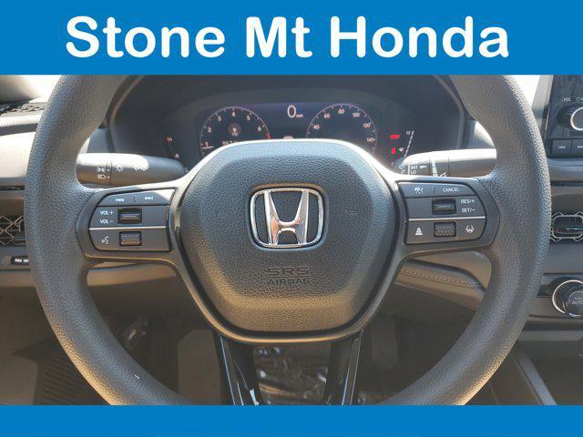 new 2025 Honda Accord car, priced at $28,257