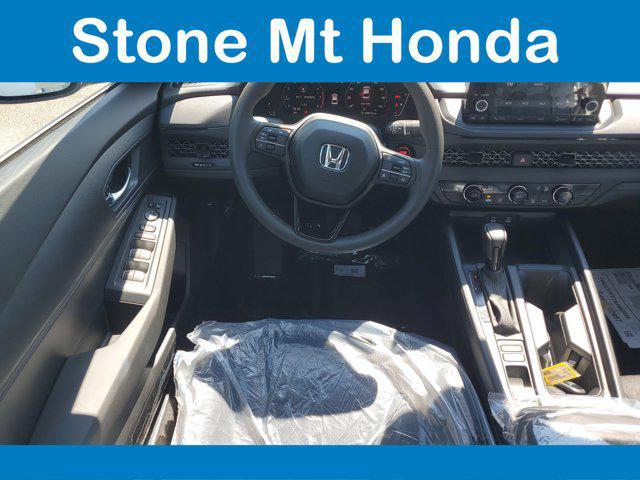 new 2025 Honda Accord car, priced at $28,257