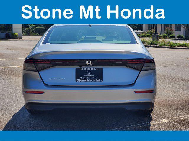 new 2025 Honda Accord car, priced at $28,257