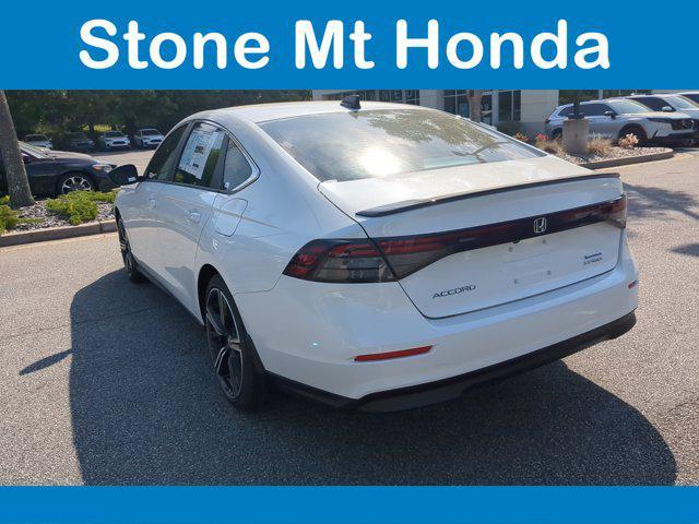 new 2025 Honda Accord Hybrid car, priced at $35,260