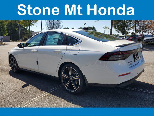 new 2025 Honda Accord Hybrid car, priced at $33,700
