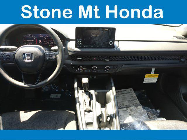 new 2025 Honda Accord car, priced at $32,165