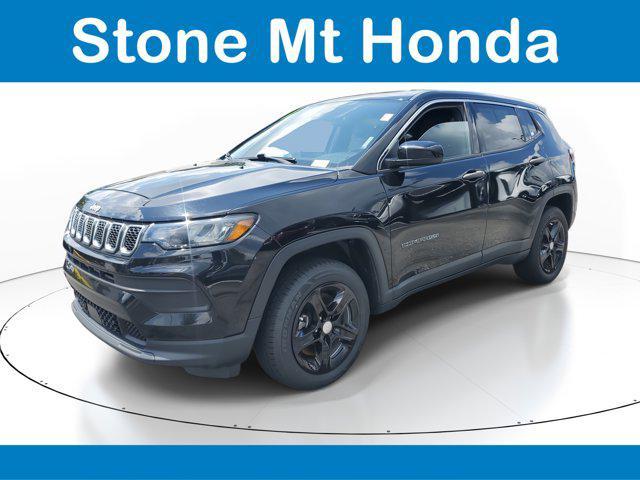 used 2023 Jeep Compass car, priced at $17,270